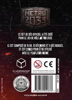 Photo de Jeu de Rôle : Metro 2033 - Set de Dés