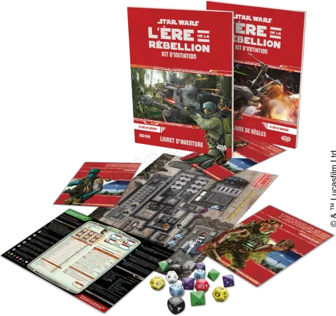 Photo de Jeu de Rôle : Star Wars - L'Ere de la rebellion (Kit d'Initiation)