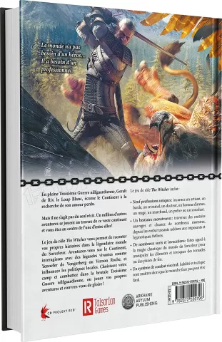 Photo de Jeu de Rôle : The Witcher - Livre Le jeu de rôle officiel (Livre de Base)