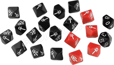 Photo de Jeu de Rôle : Vampire la Mascarade - Set de Dés