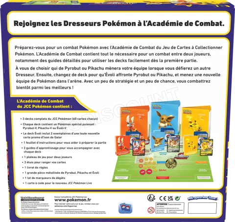 Photo de Jeu de société - Pokémon académie de combat - 2e édition