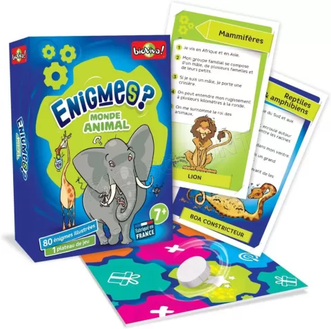 Photo de Jeu Éducatif Bioviva - Enigmes Monde Animal