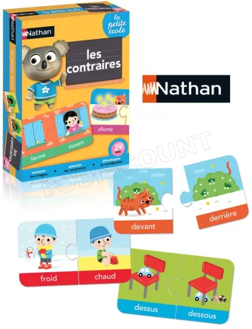 Photo de Jeu Éducatif Nathan - Les Contraires