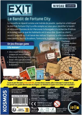 Photo de Jeu - Exit : Le Bandit de Fortune City (Confirmé)