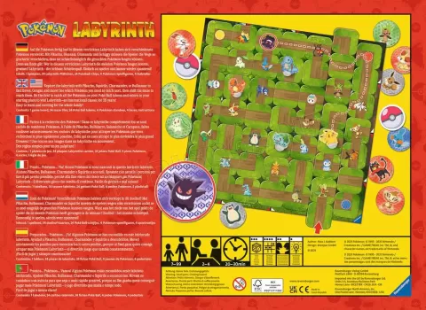 Photo de Jeu Labyrinthe - Pokémon