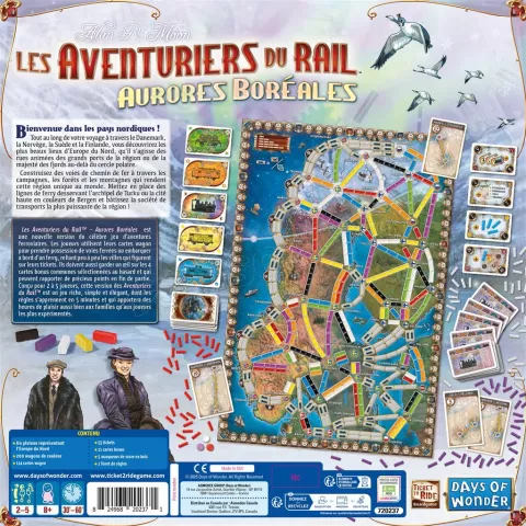 Photo de Jeu - Les Aventuriers du Rail : Aurores Boreales