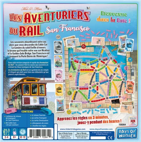 Photo de Jeu - Les Aventuriers du Rail : San Francisco