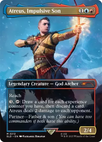 Photo de Jeu - Magic the Gathering : Secret Lair God of War 02 (En)