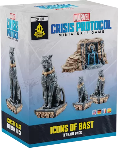 Photo de Jeu - Marvel Crisis Protocol : Icone de Bast (Terrain)