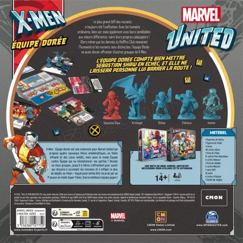 Photo de Jeu - Marvel United : Gold Team