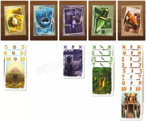Photo de Jeu - Mini Games - Lost Cities Duel