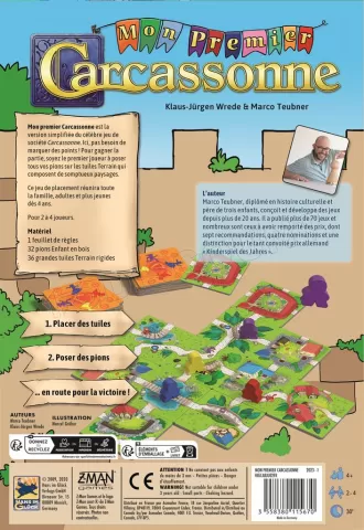 Photo de Jeu - Mon Premier Carcassonne (Refresh 2023)