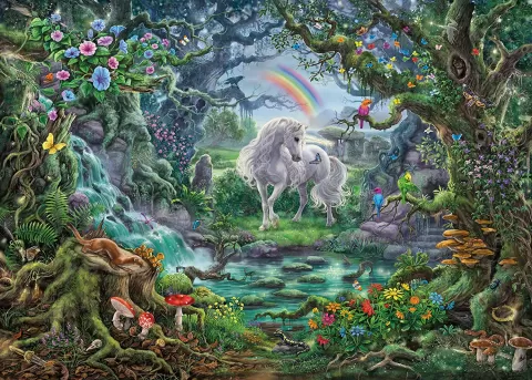 Photo de Jeu Ravensburger Escape Puzzle : La Licorne (759 pièces)