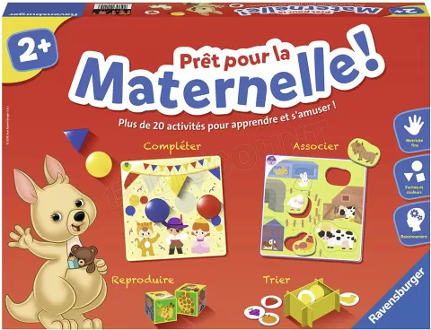 Photo de Jeu Ravensburger - Prêt pour la Maternelle
