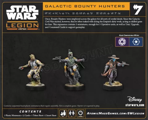 Photo de Jeu Star Wars - Legion : Galactic Bounty Hunters