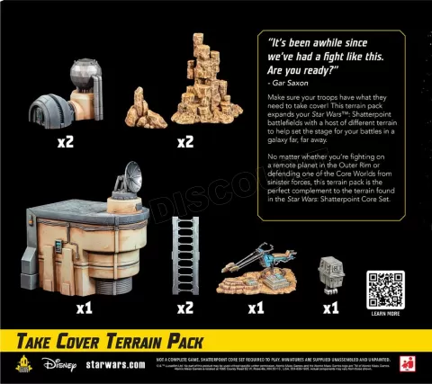 Photo de Jeu Star Wars - Shatterpoint : Set de Terrain à Couvert !