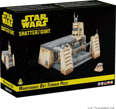 Photo de Jeu Star Wars - Shatterpoint : Set de Terrain Baie de Maintenance