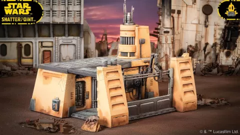 Photo de Jeu Star Wars - Shatterpoint : Set de Terrain Baie de Maintenance