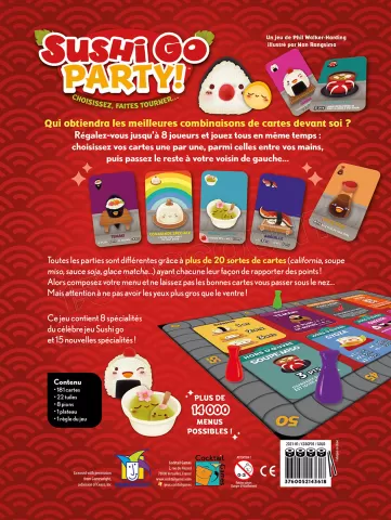 Photo de Jeu - Sushi Go Party !