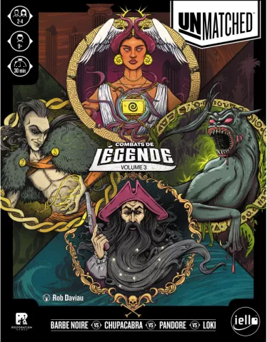 Photo de Jeu Unmatched - Combats de Legende Vol.3