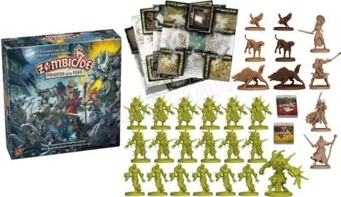 Photo de Jeu - Zombicide Black Plague : Friends and Foes (Extension)