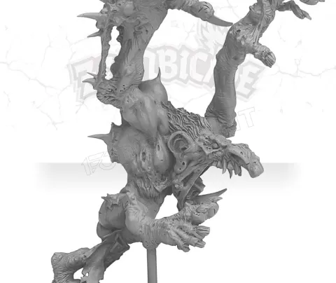 Photo de Jeu  - Zombicide Black Plague : Zombies Bosses Abomination (Pack)