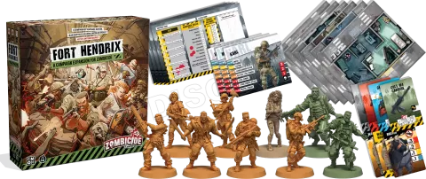 Photo de Jeu - Zombicide : Fort Hendrix (Extension)