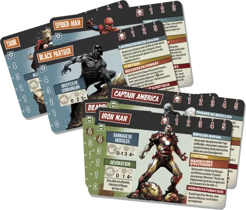 Photo de Jeu - Zombicide : Marvel Zombies (Undead Avengers)