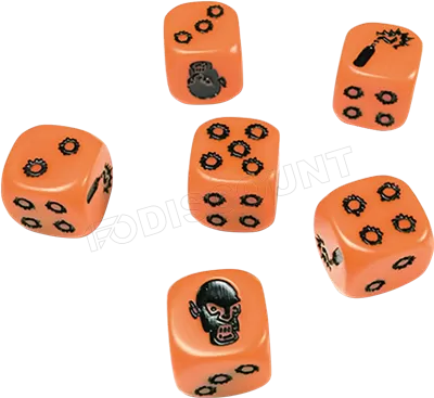 Photo de Jeu Zombicide Set de Dés Orange