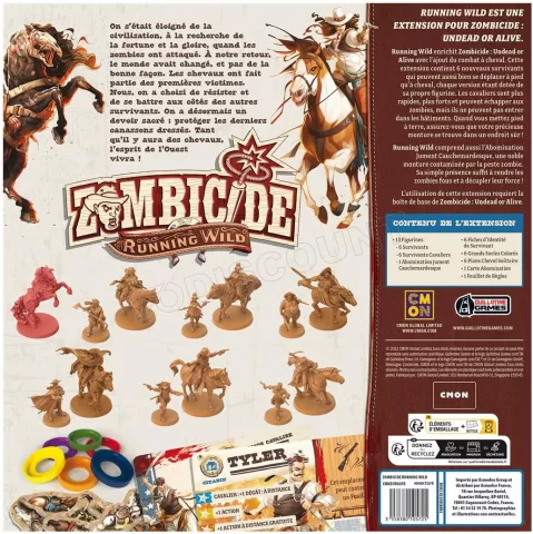 Photo de Jeu - Zombicide : Undead Or Alive - Running Wild (Extension)