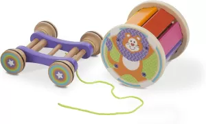 Photo de Jouet Melissa & Doug :Xylophone sur chariot à Tirer