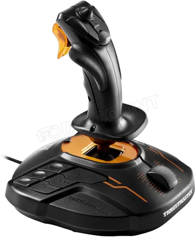 Photo de Joystick Thrustmaster T-16000M FCS Flight Pack avec palonnier et manette de gaz