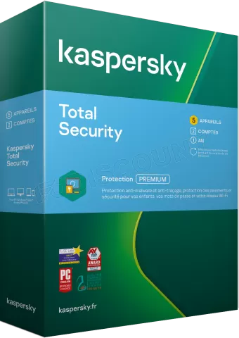 Photo de Kaspersky Total Security - 5 appareils / 1 an