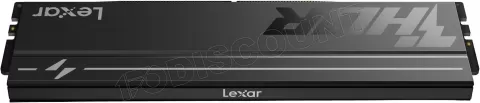Photo de Kit Barettes mémoire 16Go (2x8Go) DIMM DDR5 Lexar Thor 2nd Gen 6000MHz CL38 (Noir)