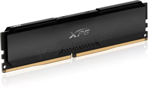 Photo de Kit Barrettes mémoire 16Go (2x8Go) DIMM DDR4 Adata XPG GammiX D20  3200Mhz (Noir)