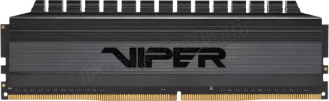 Photo de Kit Barrettes mémoire 16Go (2x8Go) DIMM DDR4 Patriot Viper 4 Blackout  3200Mhz (Noir)