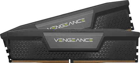 Photo de Kit Barrettes mémoire 32Go (2x16Go) DIMM DDR5 Corsair Vengeance  6000MHz (Noir)