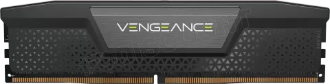 Photo de Kit Barrettes mémoire 32Go (2x16Go) DIMM DDR5 Corsair Vengeance 6000MHz (Noir)