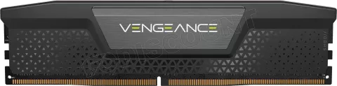 Photo de Kit Barrettes mémoire 32Go (2x16Go) DIMM DDR5 Corsair Vengeance  6200MHz (Noir)