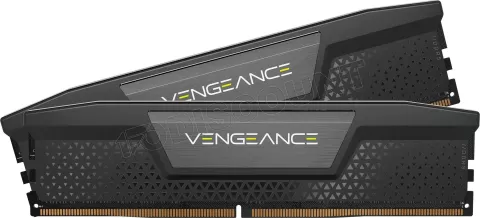 Photo de Kit Barrettes mémoire 32Go (2x16Go) DIMM DDR5 Corsair Vengeance  6200MHz (Noir)