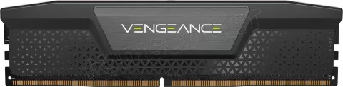 Photo de Kit Barrettes mémoire 32Go (2x16Go) DIMM DDR5 Corsair Vengeance  6200MHz (Noir)