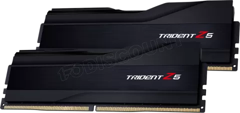 Photo de Kit Barrettes mémoire 32Go (2x16Go) DIMM DDR5 G.Skill Trident Z5  5600MHz (Noir)