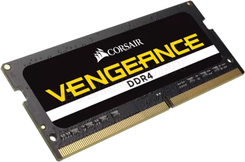 Photo de Kit Barrettes mémoire SODIMM DDR4 32Go (2x16Go) Corsair Vengeance LPX  3200Mhz (Noir)