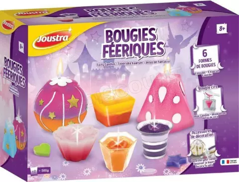 Photo de Kit créatif Joustra - Bougies féériques