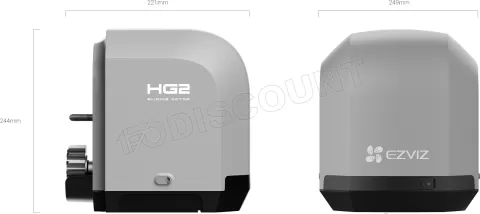 Photo de Kit de motorisation connecté pour portail coulissant Ezviz HG2 400