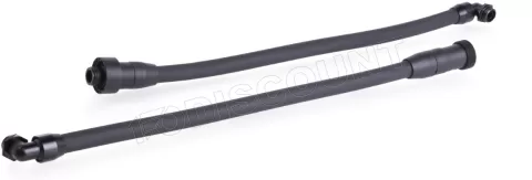 Photo de Kit d'extension coudé pour G1/4 Alphacool Eisbaer TPV Extension Set 90° (Noir)