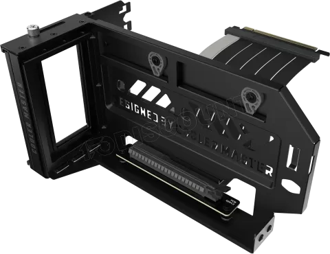 Photo de Kit Riser PCIe 4.0 16X Cooler Master V3 avec support vertical et nappe 16,5cm (Noir)