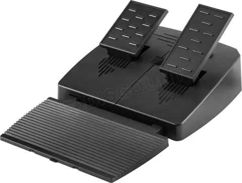 Photo de Kit Volant, Pédalier et Levier de vitesse Mars Gaming MWH-RSXOne (Noir)
