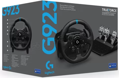 Photo de Kit Volant + Pédalier Logitech G923 TrueForce PC/PS4/PS5