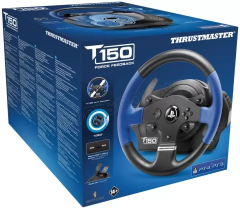 Photo de Kit Volant + Pédalier Thrustmaster T150 PC/PS3/PS4